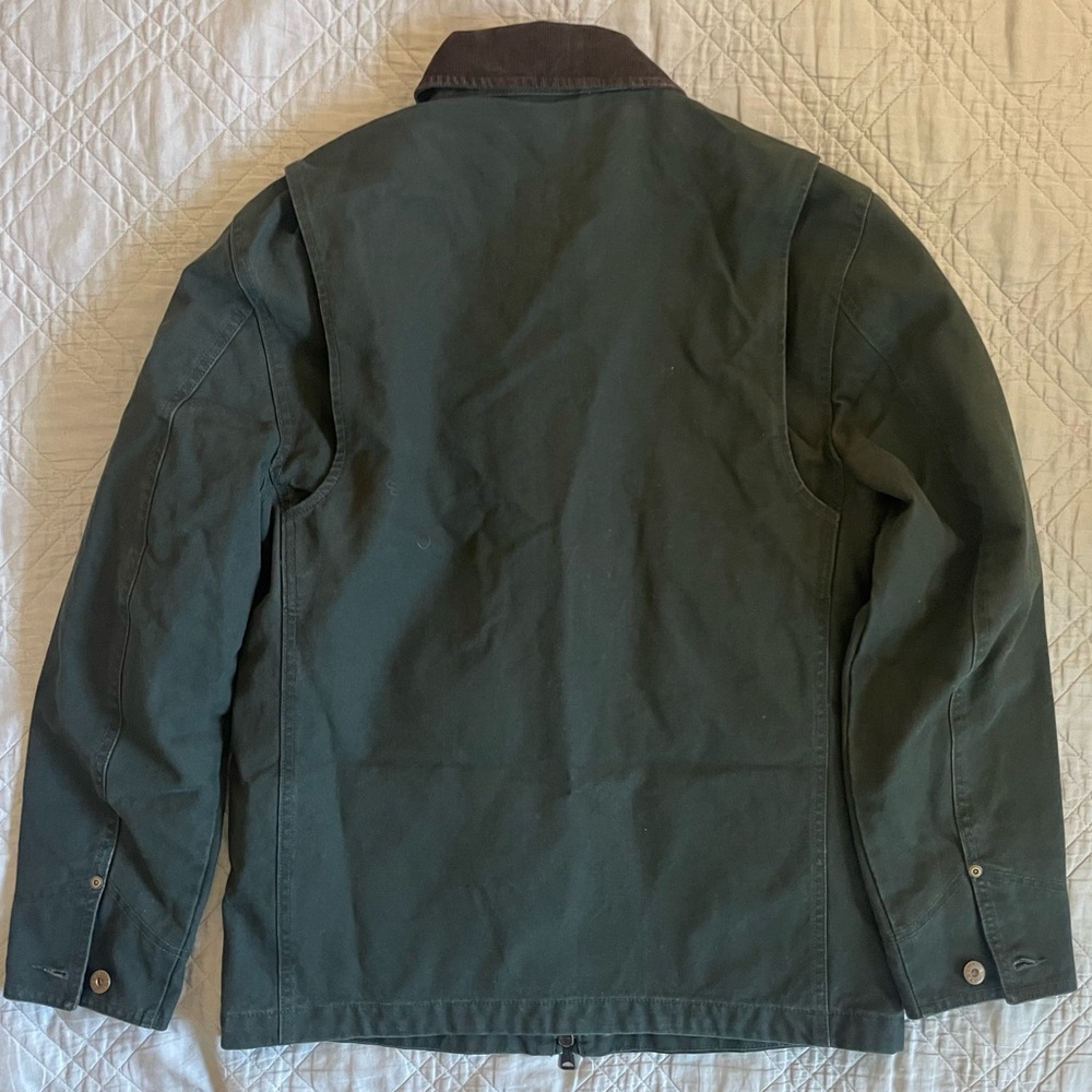 J CREW Wallace & Barnes Wallace & Barnes duck canvas utility jacket S $238 CL889 - Picture 10 of 10